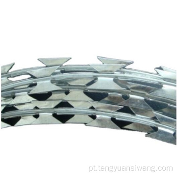 BTO-22 Hot mergulhado galvanizado Fence de arame farpado